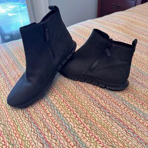 Cole Haan Black Ankle Booties